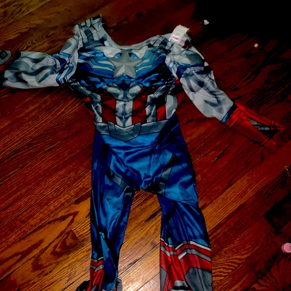 This costume is a one of a kind captain America costume